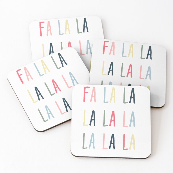 Item preview, Fa la la la la Christmas Carol designed and sold by KathrinLegg.
