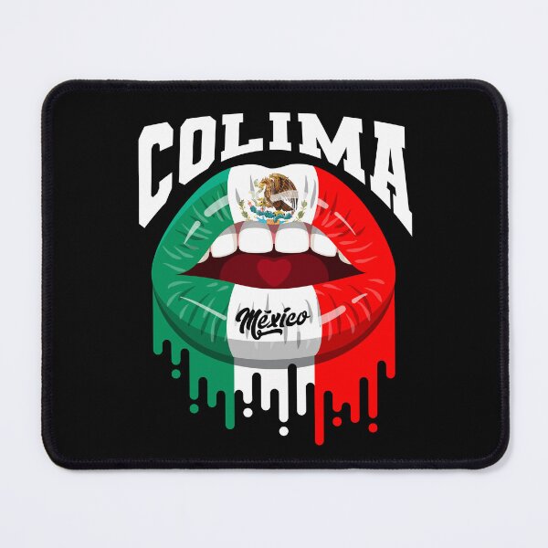 Artikelvorschau, Lippen küssen Colima de Mexiko-Flagge entworfen und verkauft von Fr33m4n1111.