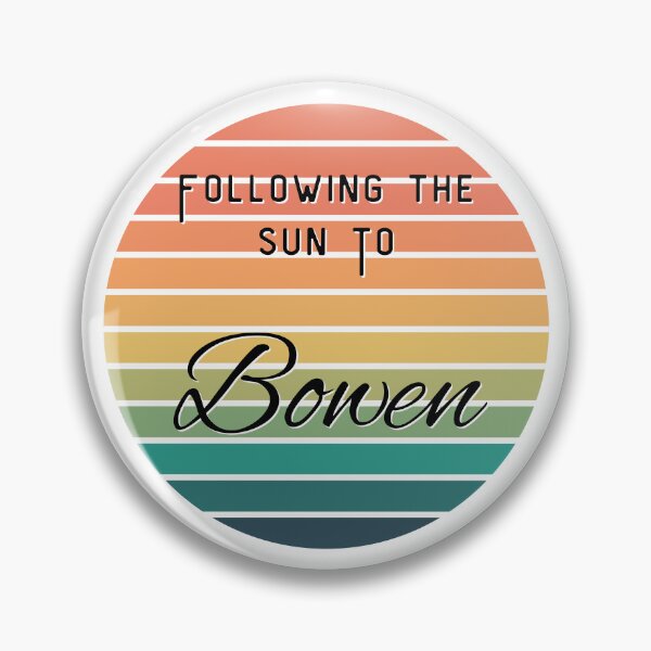 Item preview, Following The Sun To Bowen Retro Sunset designed and sold by Zaprinda.