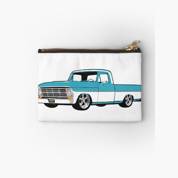 Item preview, Light Blue & White 60s Lowered F Truck designed and sold by CoolRide.