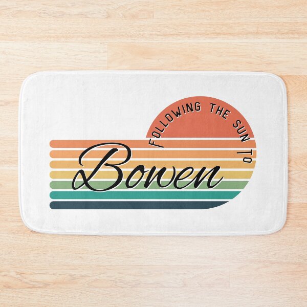 Item preview, Following The Sun To Bowen Retro Sunset designed and sold by Zaprinda.