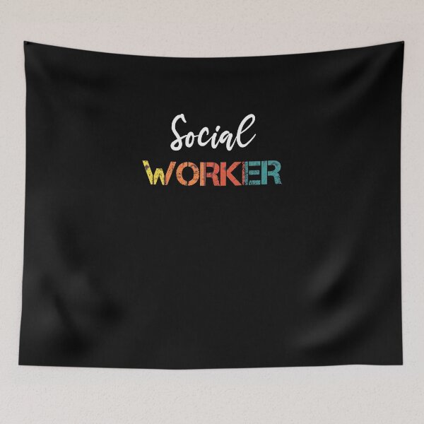 Item preview, Social Worker Vintage Funny Job  designed and sold by rachidhaz.