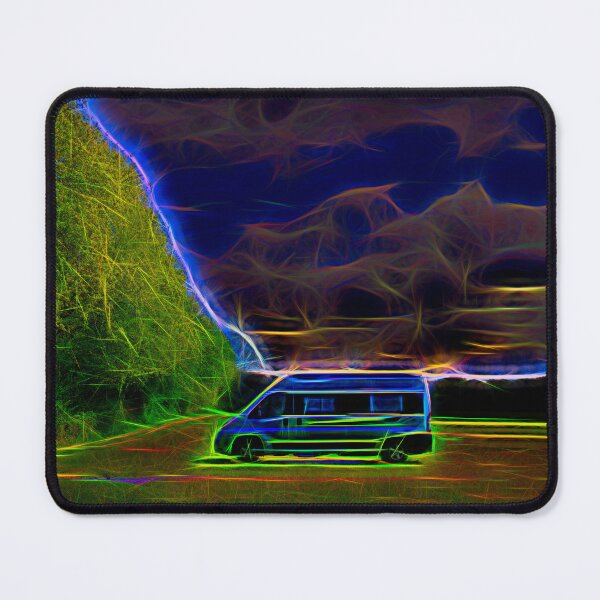 Item preview, Van Conversion Campervan with Bright Neon Lights designed and sold by acceleratorhams.