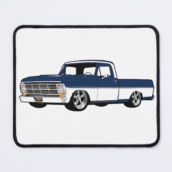 Item preview, Blue & White 60s Lowered F Truck designed and sold by CoolRide.