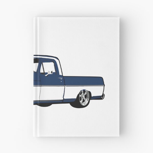 Item preview, Blue & White 60s Lowered F Truck designed and sold by CoolRide.