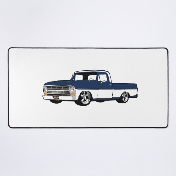 Item preview, Blue & White 60s Lowered F Truck designed and sold by CoolRide.
