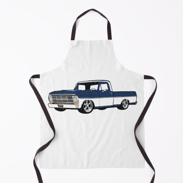 Item preview, Blue & White 60s Lowered F Truck designed and sold by CoolRide.