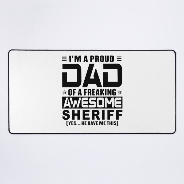 Item preview, I’m A Proud Dad Of A Freaking Awesome sheriff, Funny Dad Shirt, Dad Of sheriff Shirt, Dad Gifts, Christmas Gifts For Dad designed and sold by xlnv.