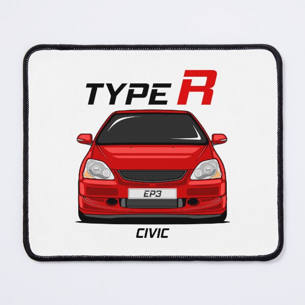 Item preview, The JDM Racing Red EP3 Art designed and sold by goldentuners.
