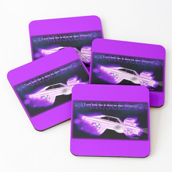 Item preview, Muscle Cars  //  I auto know how to drive my super Charger! designed and sold by Imagin8er.