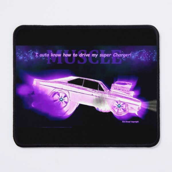 Item preview, Muscle Cars // I auto know how to drive my super Charger! designed and sold by Imagin8er.