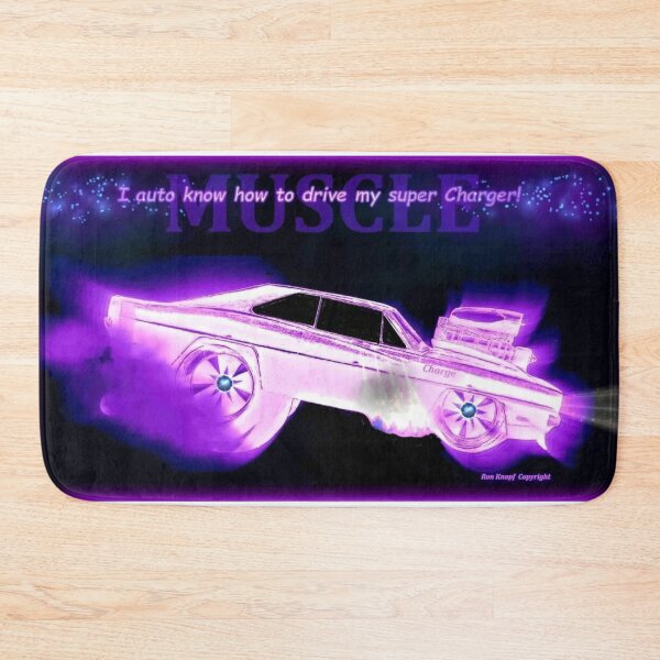 Item preview, Muscle Cars  //  I auto know how to drive my super Charger! designed and sold by Imagin8er.