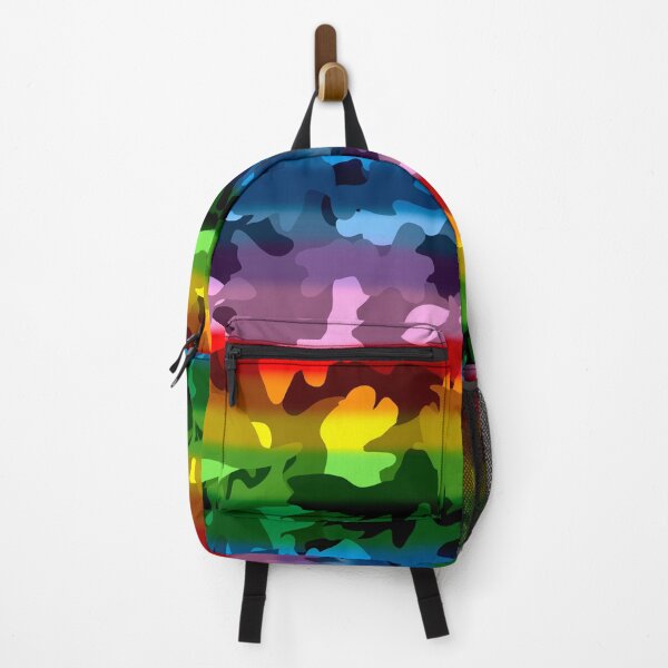 Item preview, Coloful military pattern rainbow style designed and sold by Elena Ivan - Papadopoulou.