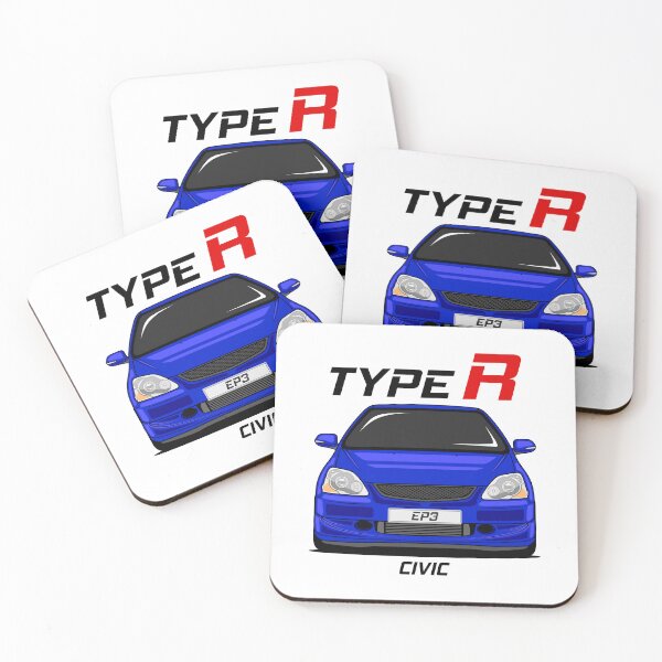 Item preview, The JDM Racing Blue EP3 Art designed and sold by goldentuners.