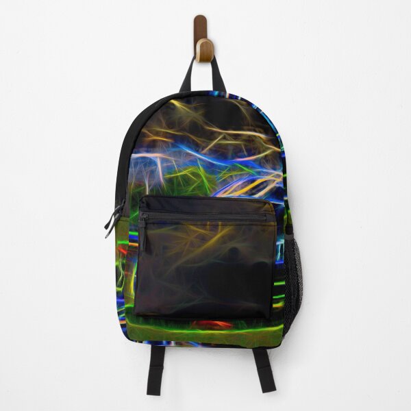 Item preview, Campervan With Weird and Wonderful Bright Colours and Neon Lights designed and sold by acceleratorhams.