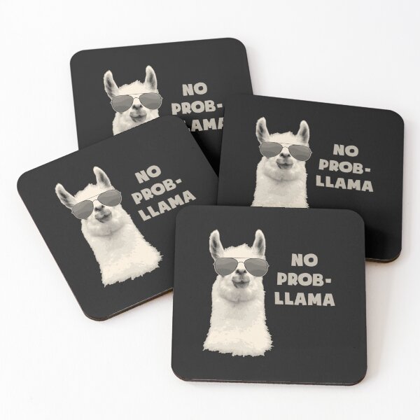 Item preview, No Problem Llama  342 designed and sold by jenniferkreise.