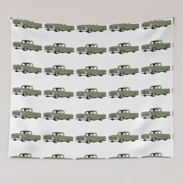 Item preview, Green 60s Lowered F Truck designed and sold by CoolRide.