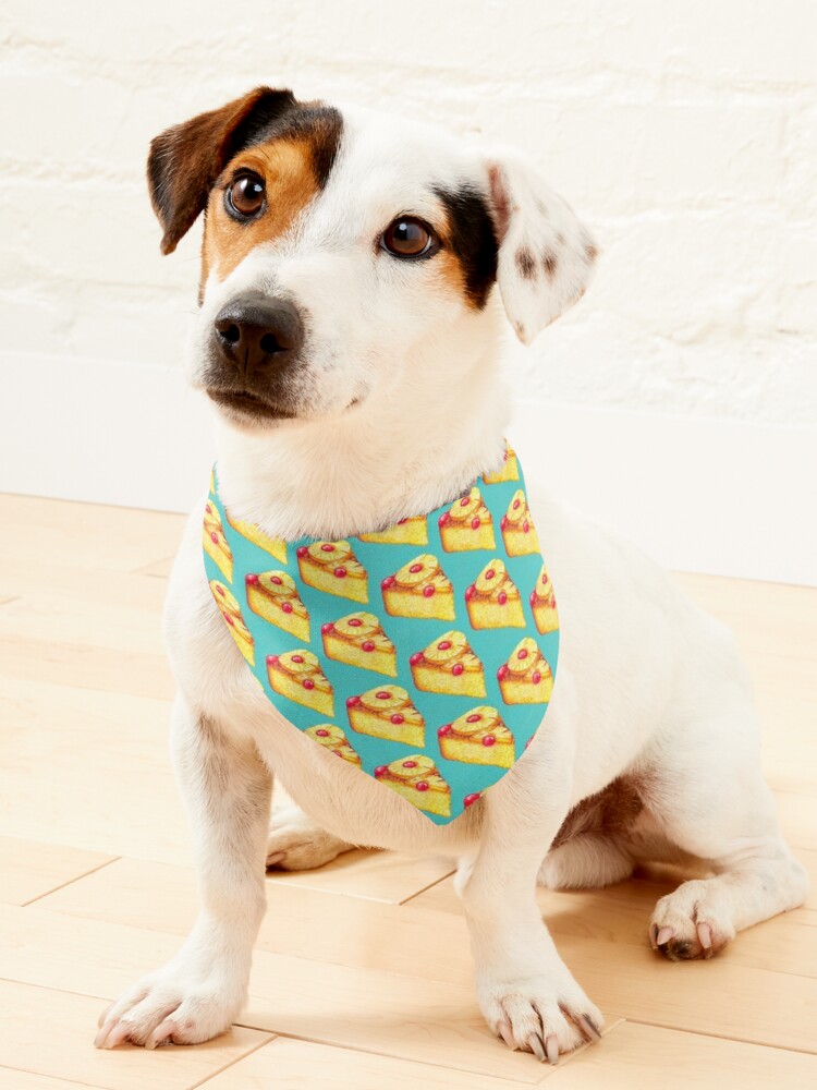 Pineapple shop dog bandana