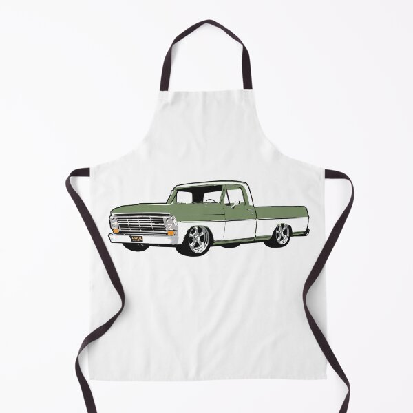 Item preview, Green & White 60s Lowered F Truck designed and sold by CoolRide.