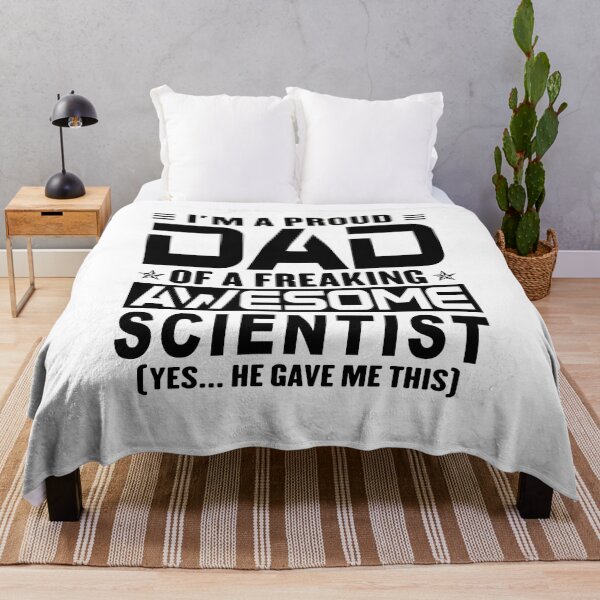 Item preview, I’m A Proud Dad Of A Freaking Awesome scientist, Funny Dad Shirt, Dad Of scientist Shirt, Dad Gifts, Christmas Gifts For Dad designed and sold by xlnv.