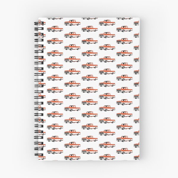 Item preview, Orange & White 60s Lowered F Truck designed and sold by CoolRide.