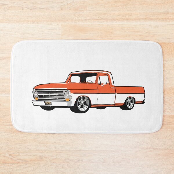 Item preview, Orange & White 60s Lowered F Truck designed and sold by CoolRide.