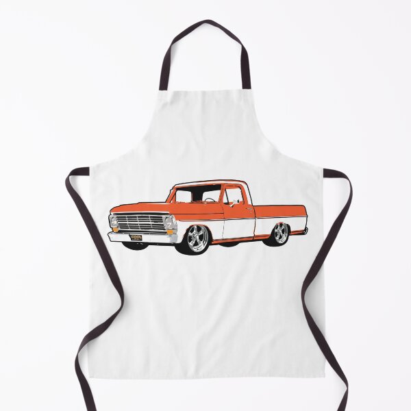 Item preview, Orange & White 60s Lowered F Truck designed and sold by CoolRide.