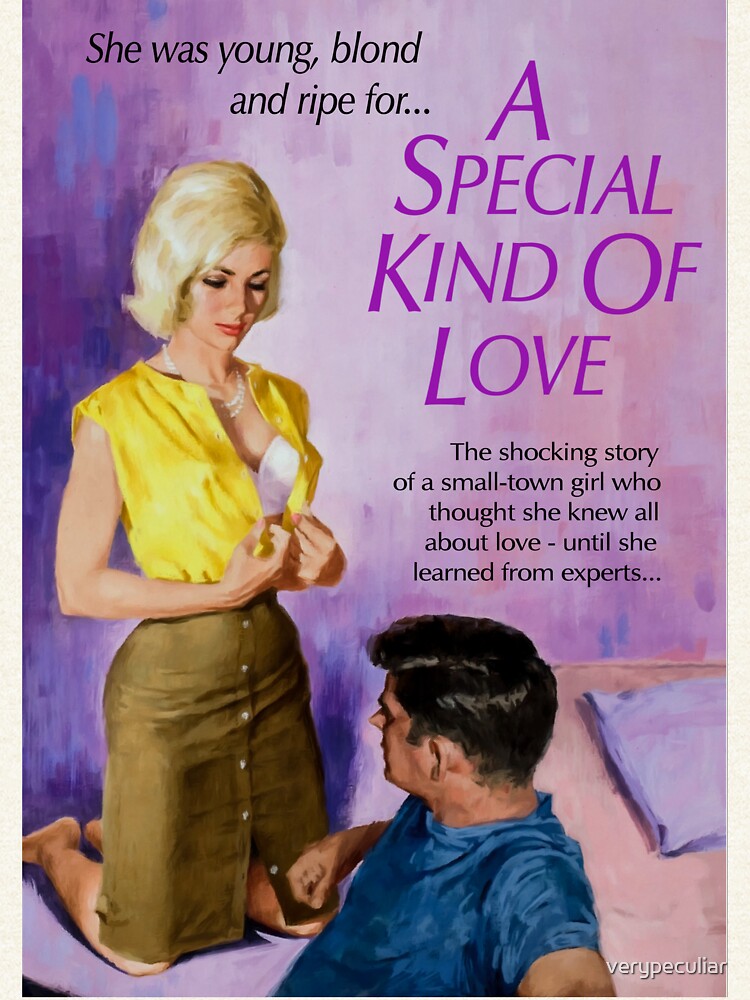 Sexy Pulp Fiction Cover Reprint Of Vintage Pulp Sex Novel Pullover