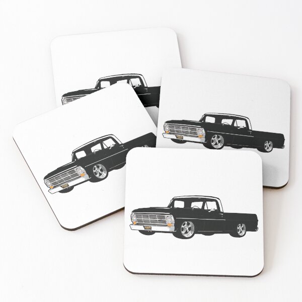 Item preview, Black 60s Lowered F Truck designed and sold by CoolRide.