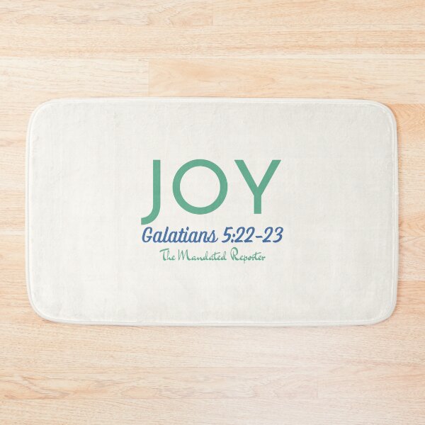 Item preview, The Fruit of The Spirit Joy - Crème and Green designed and sold by TheReporter1.
