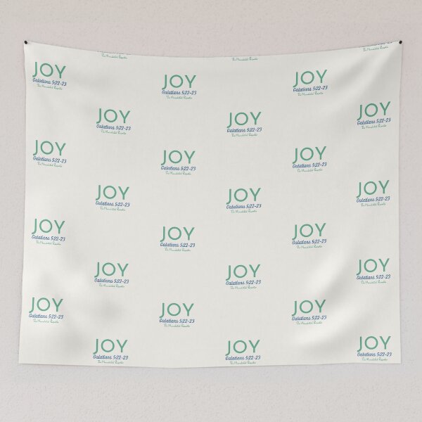 Item preview, The Fruit of The Spirit Joy - Crème and Green designed and sold by TheReporter1.