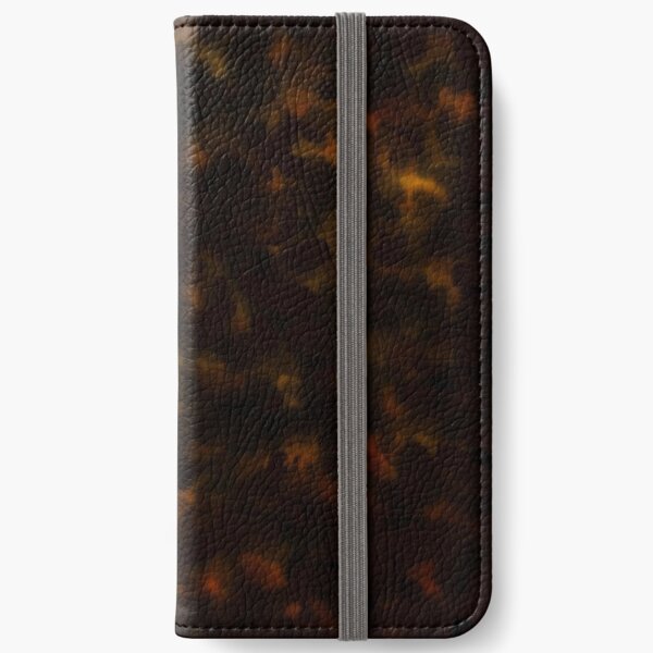 tortoise shell texture iPhone Wallet for Sale by trajeado14