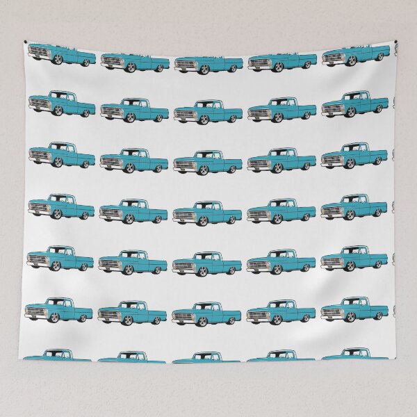 Item preview, Light Blue 60s Lowered F Truck designed and sold by CoolRide.