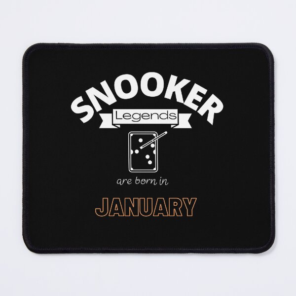 Item preview, Snooker legends are born in January special gift for birthday T-Shirt designed and sold by PiotrekJ.