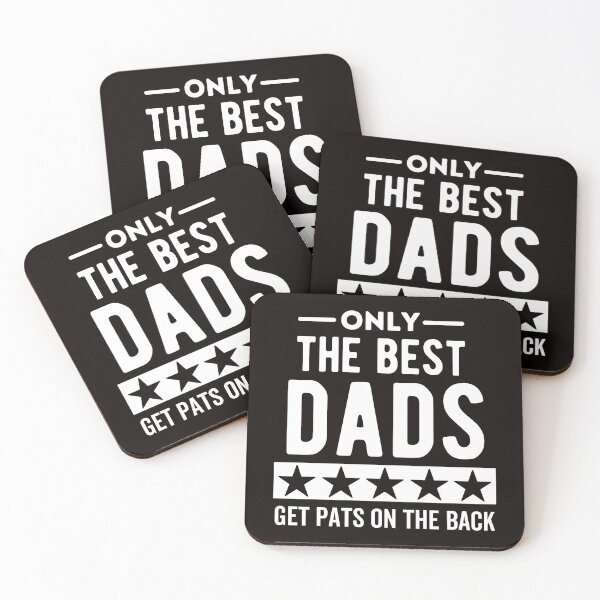 Item preview, Only awesome Dads get pats on the back designed and sold by kjatrendytees.