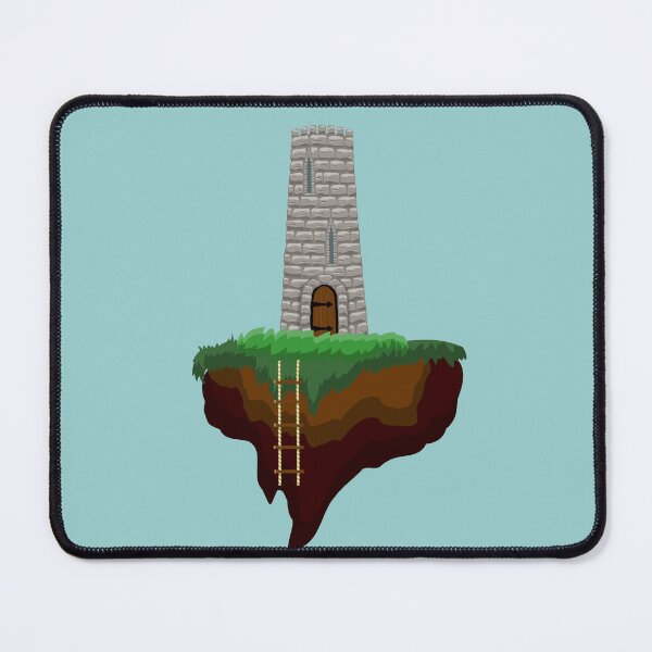Item preview, Old tower on a floating island designed and sold by ReflectedCrafts.