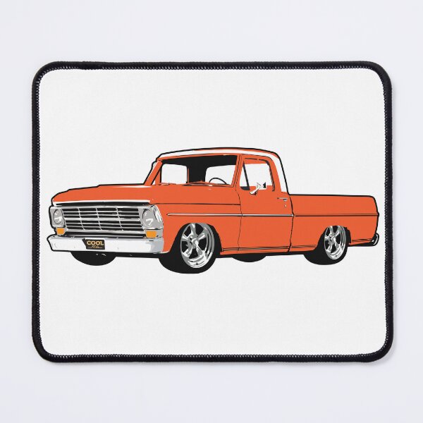 Item preview, Orange 60s Lowered F Truck designed and sold by CoolRide.