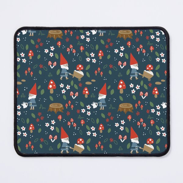 Item preview, Garden Gnomes in Dark Blue designed and sold by KathrinLegg.