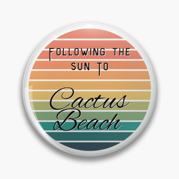 Item preview, Following The Sun To Cactus Beach Retro Sunset designed and sold by Zaprinda.