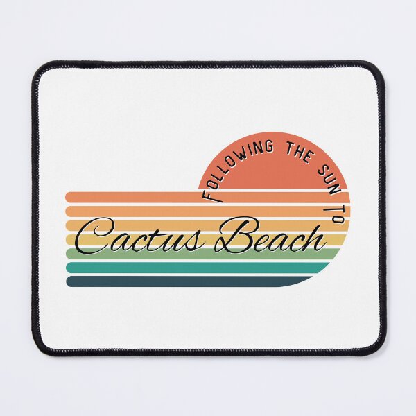 Item preview, Following The Sun To Cactus Beach Retro Sunset designed and sold by Zaprinda.