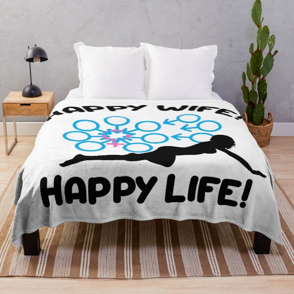 Item preview, Swinger Happy Wife equals Happy Life! Happy Wife Gangbang!  designed and sold by swingersshop.