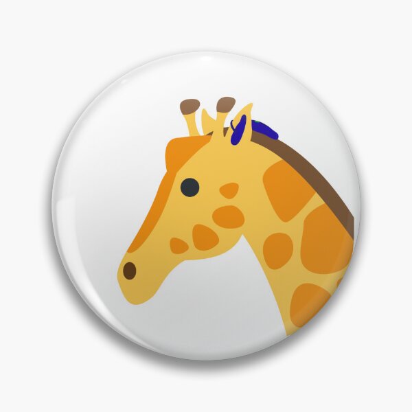 Item preview, Giraffe with Blue Hearing Aid designed and sold by Hear4theEars.