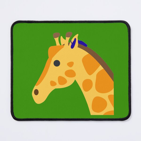 Item preview, Giraffe with Blue Hearing Aid designed and sold by Hear4theEars.