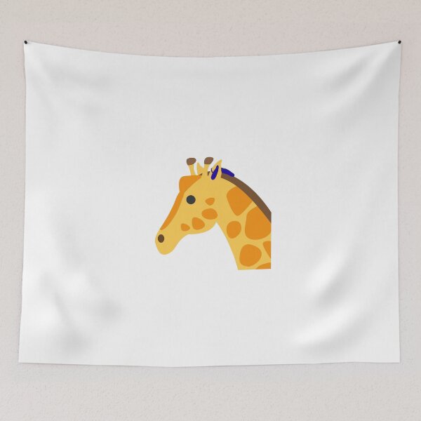 Item preview, Giraffe with Blue Hearing Aid designed and sold by Hear4theEars.