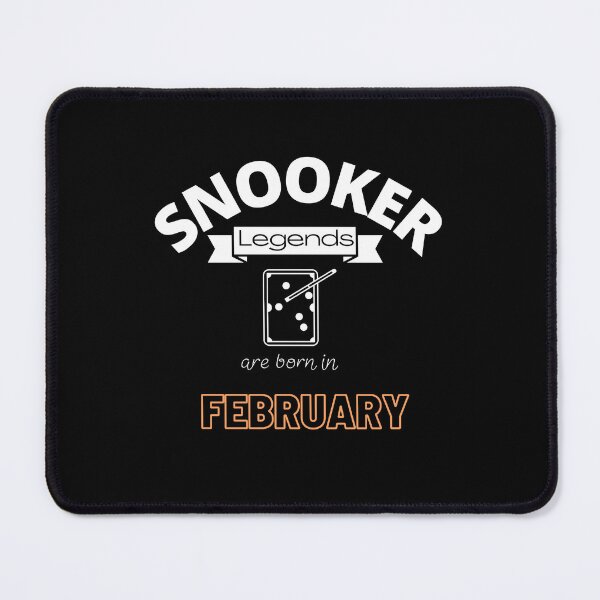 Item preview, Snooker legends are born in February special gift for birthday designed and sold by PiotrekJ.