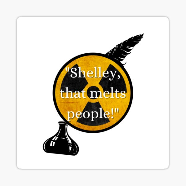 That Melts People! Sticker