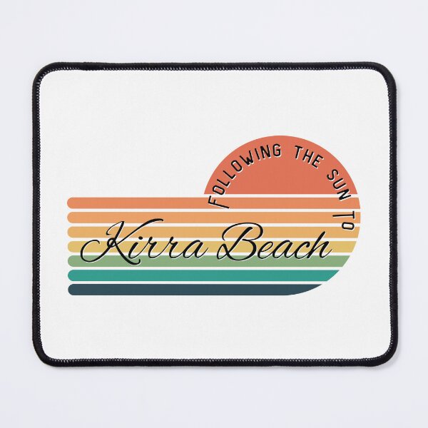 Item preview, Following The Sun To Kirra Beach Retro Sunset designed and sold by Zaprinda.