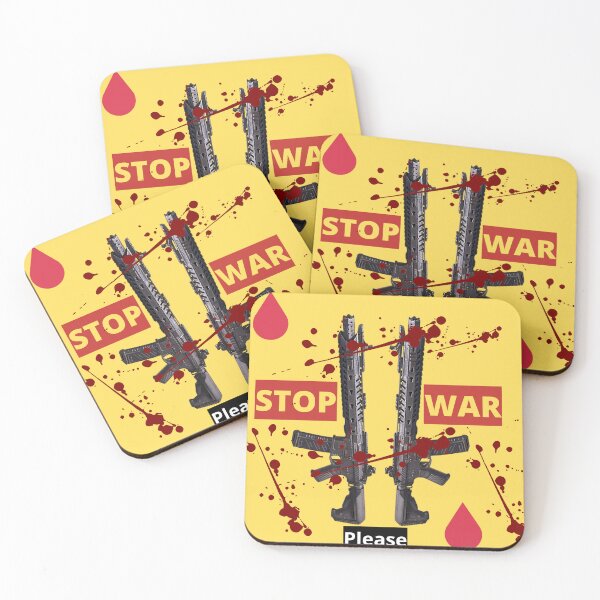 Artikelvorschau, Hört bitte auf mit dem Krieg entworfen und verkauft von Clothes and Stickers .
