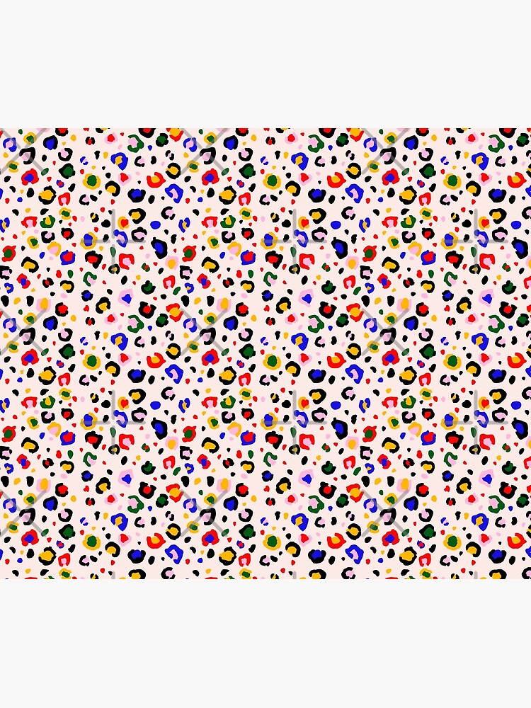 Leopard print pattern | Primary colors by GabiToma