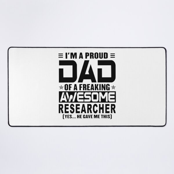 Item preview, I’m A Proud Dad Of A Freaking Awesome researcher, Funny Dad Shirt, Dad Of researcher Shirt, Dad Gifts, Christmas Gifts For Dad designed and sold by xlnv.